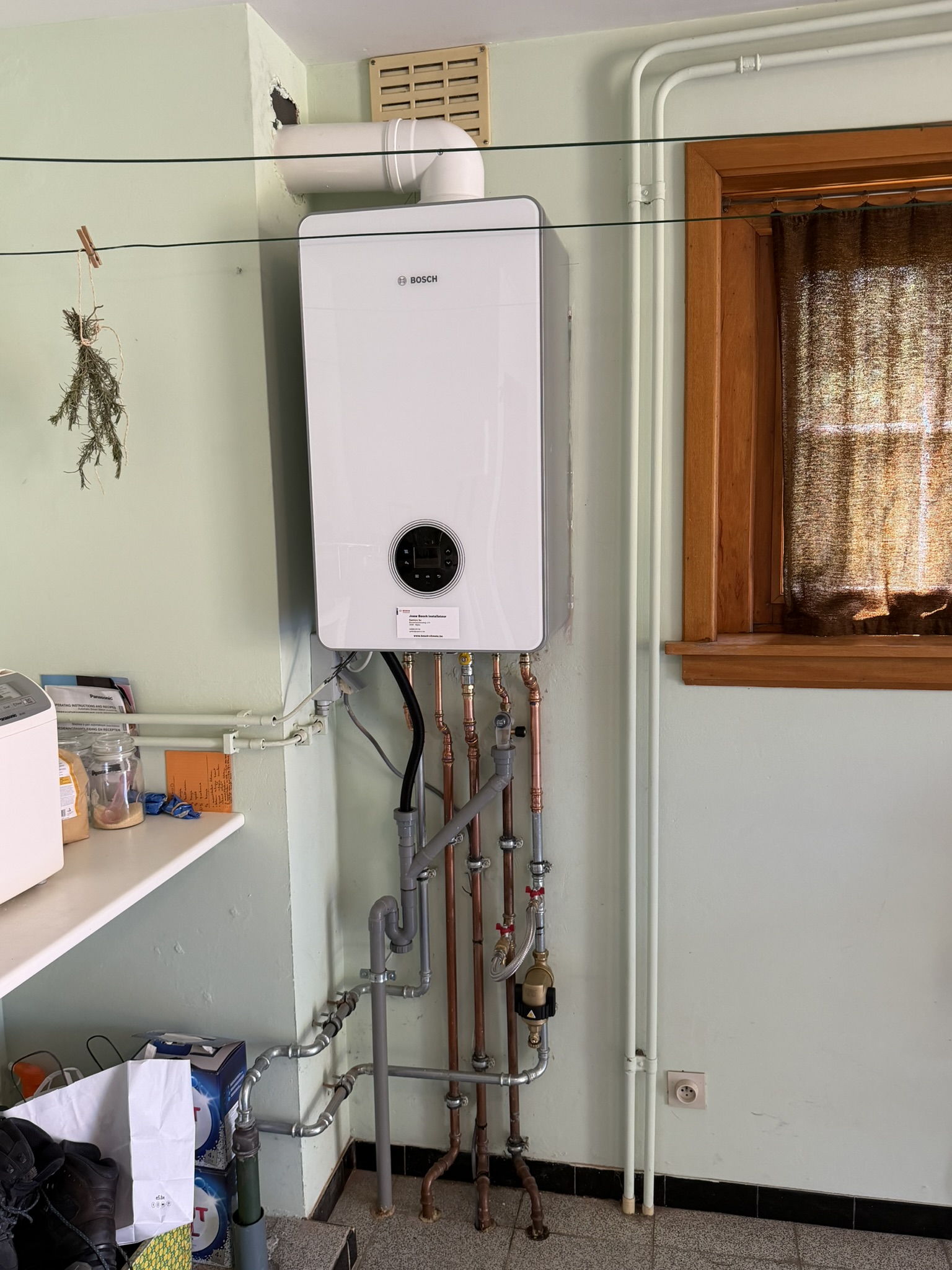 Verwarming installatie Nijlen — realisatie 1 | Sanicro