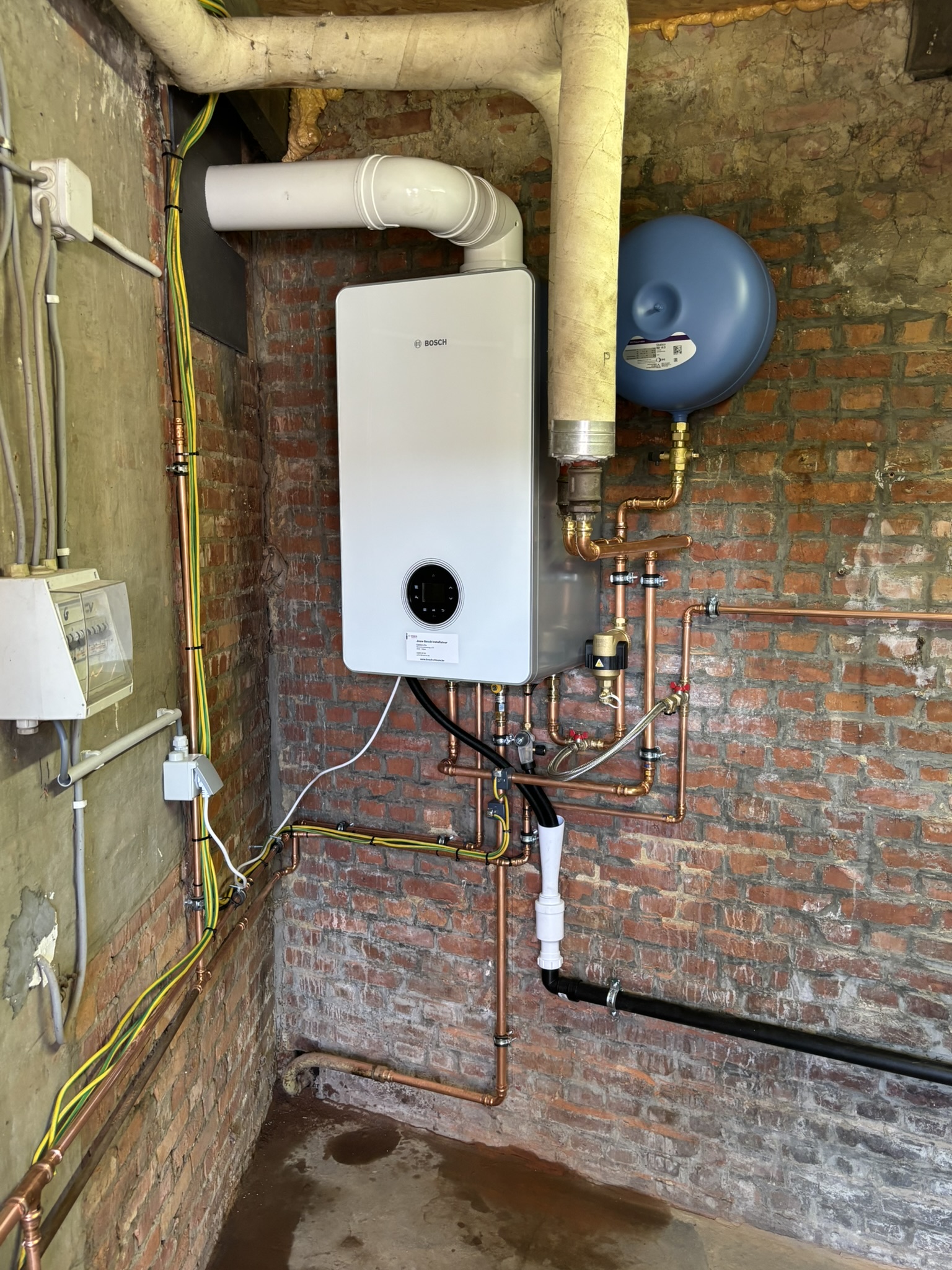 Verwarming installatie Nijlen — realisatie 3 | Sanicro