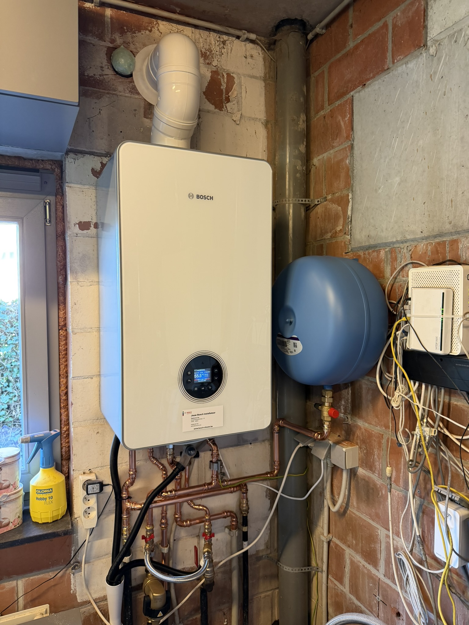 Verwarming installatie Nijlen — realisatie 4 | Sanicro