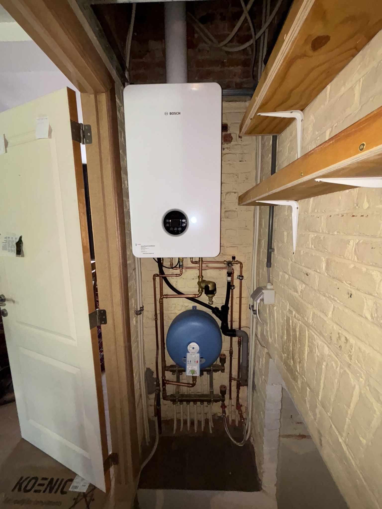 Verwarming installatie Nijlen — realisatie 7 | Sanicro