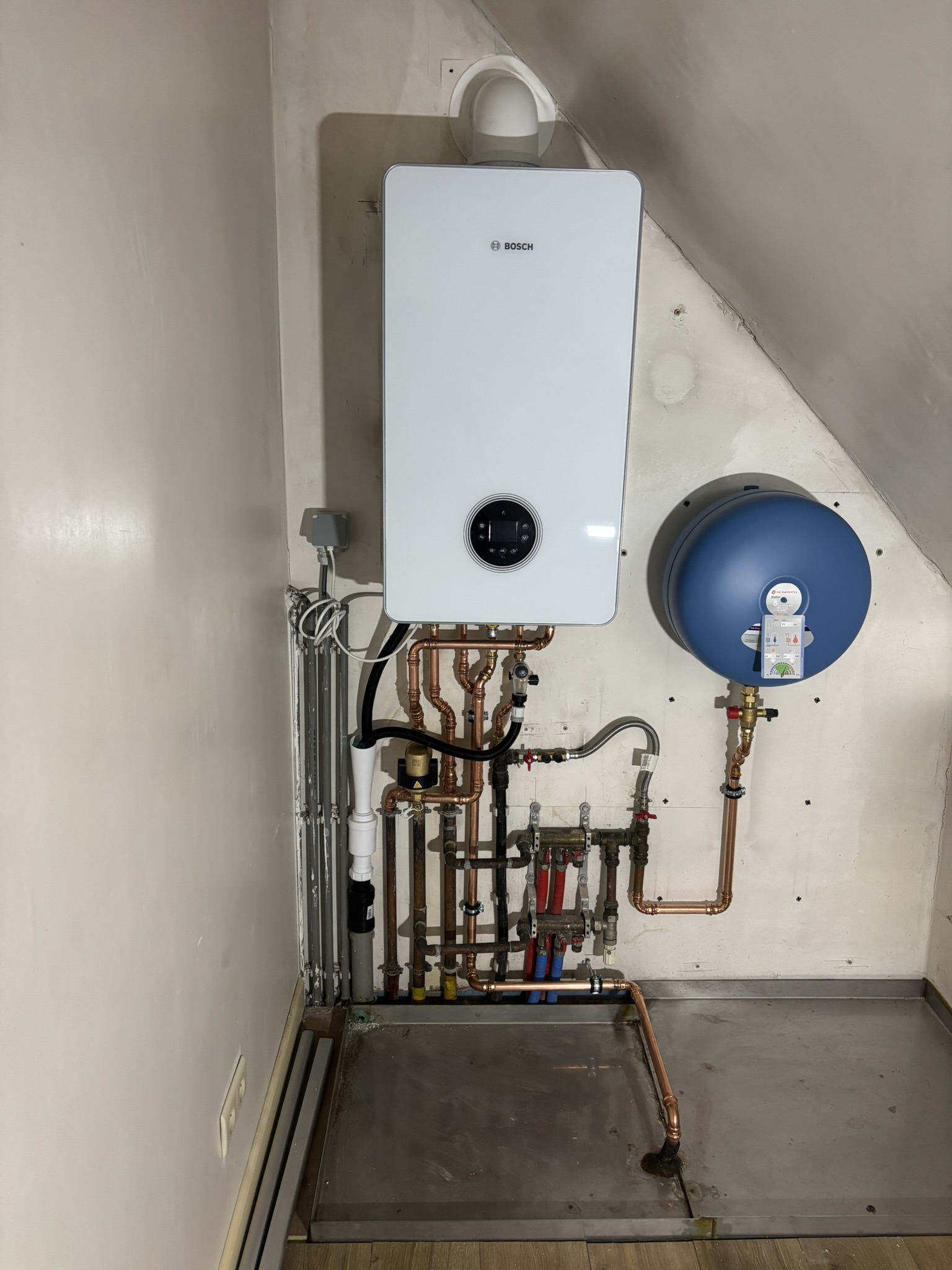 Verwarming installatie Nijlen — realisatie 8 | Sanicro